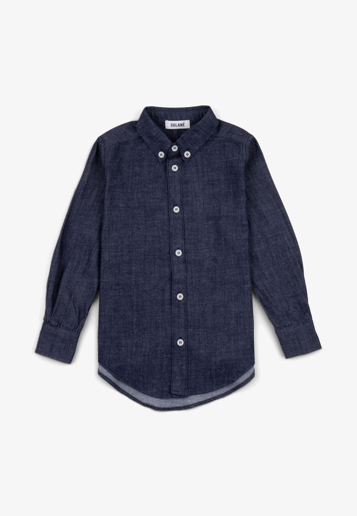 Kaori Shirt-Cotton Denim