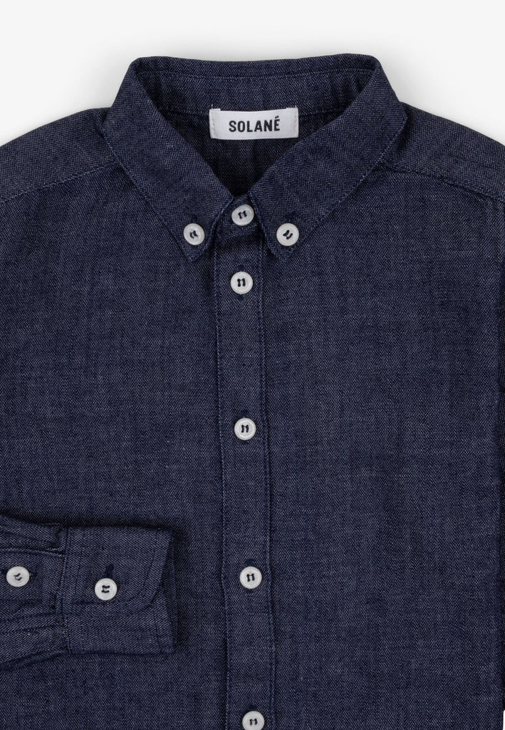 Kaori Shirt-Cotton Denim