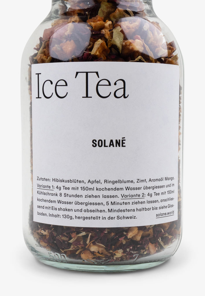 Ice Tea Glass Bottle