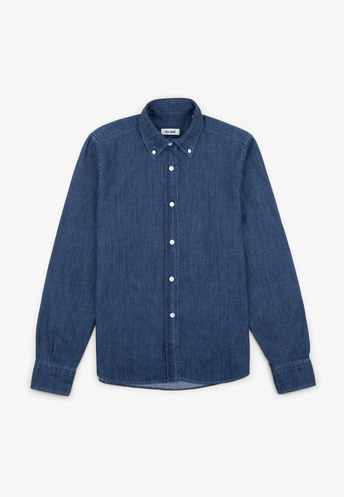 Leyla Shirt-Cotton Denim