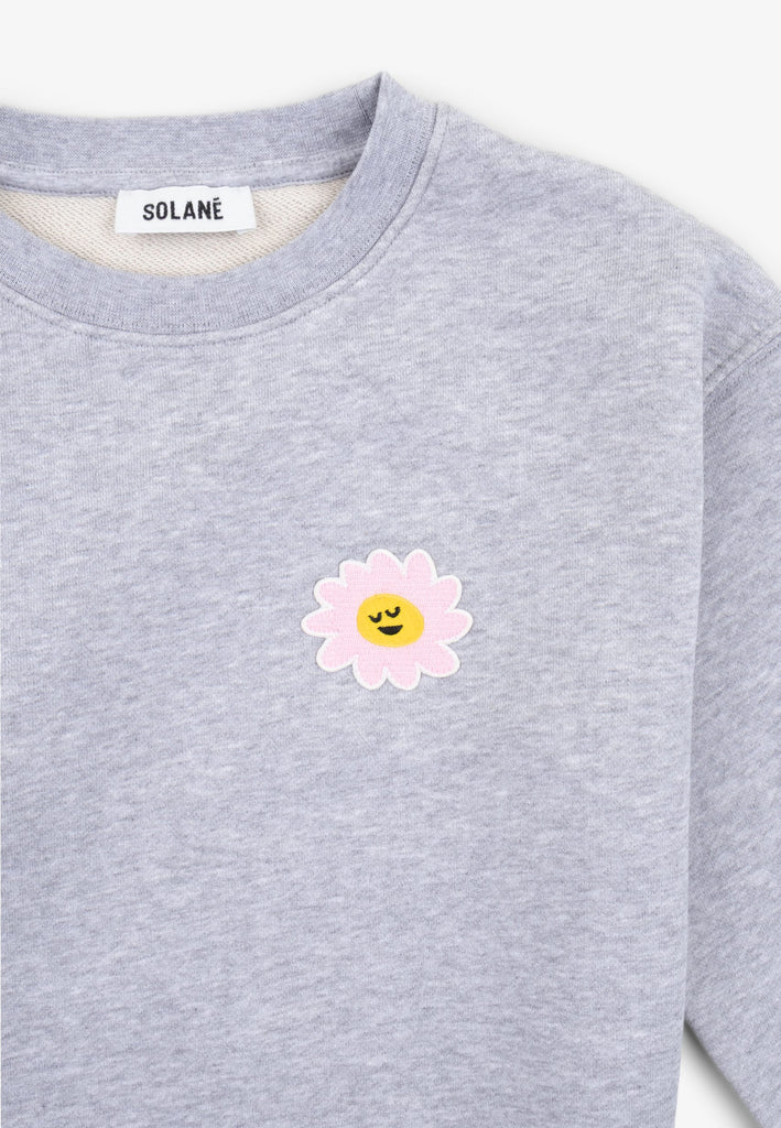 Anais Sweater Flower-Cotton Jersey
