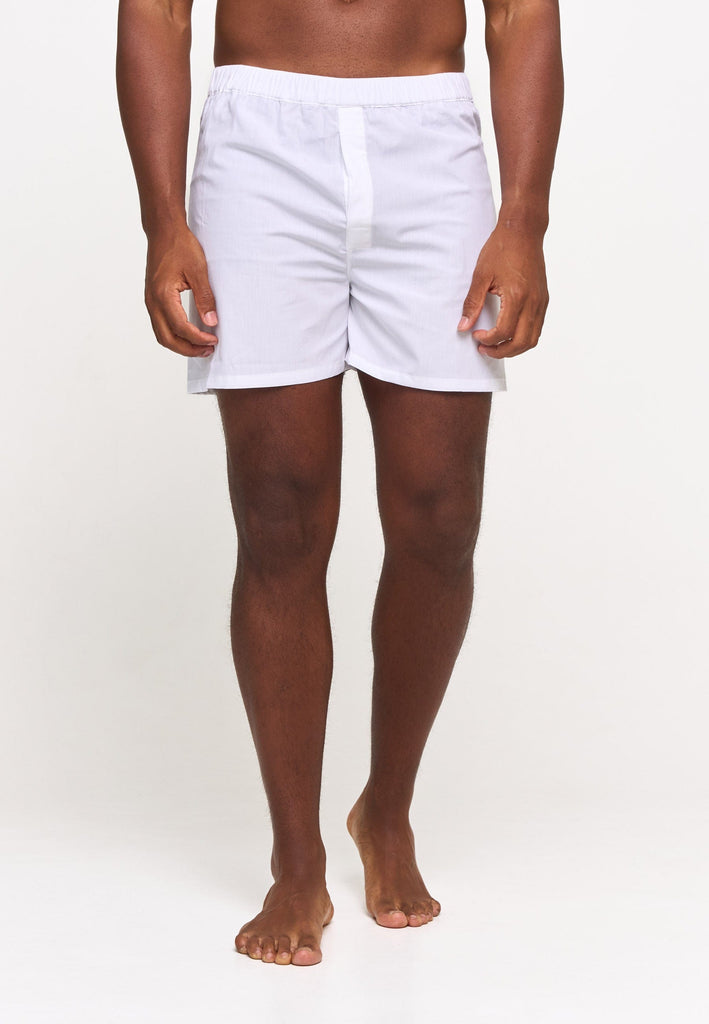 Jace Boxer Shorts- Cotton Oxford