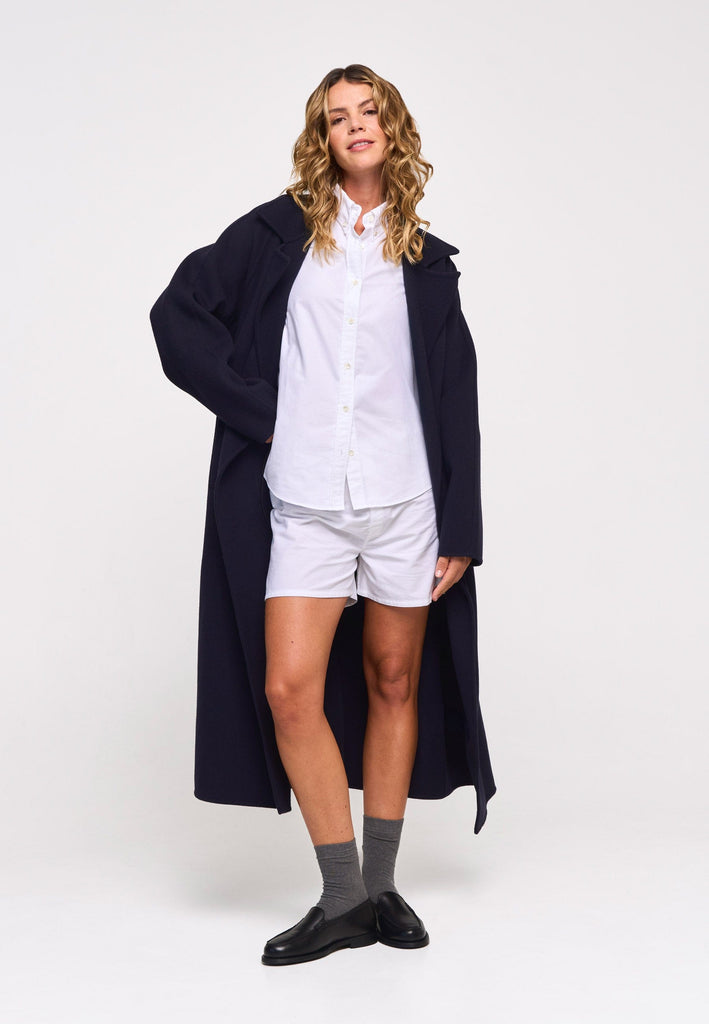 Lumi Shorts-Cotton Oxford