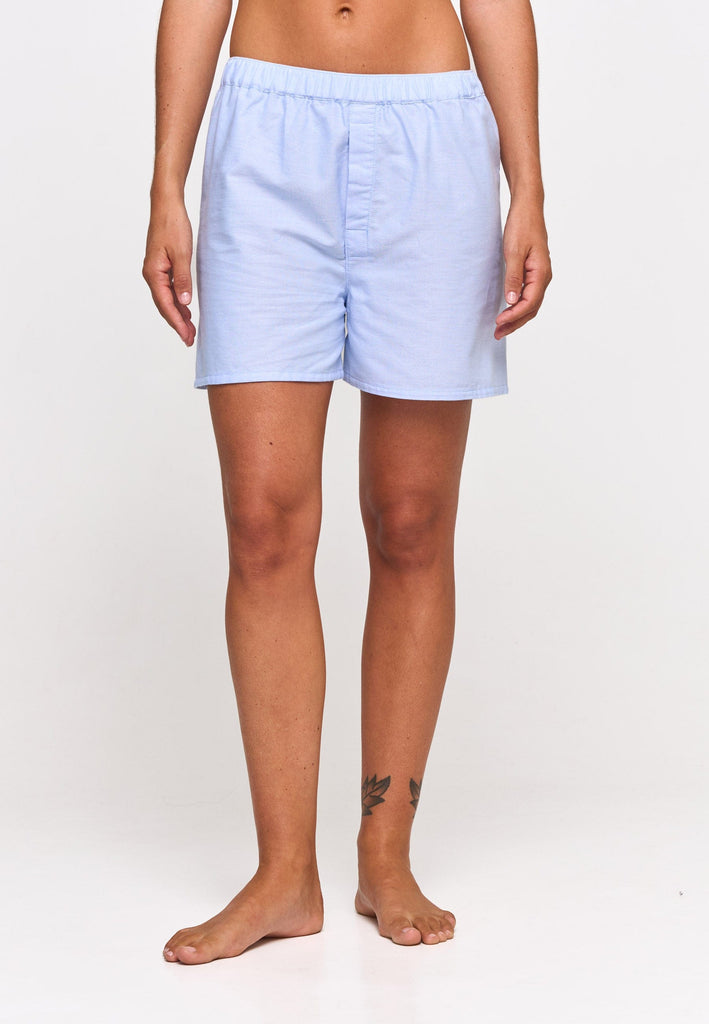 Lumi Shorts-Cotton Oxford