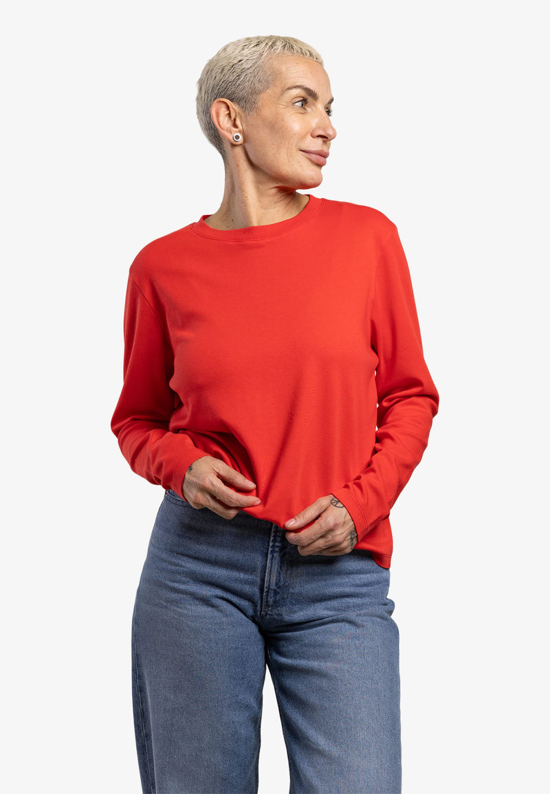 Charlotte Long Sleeve-Cotton Jersey