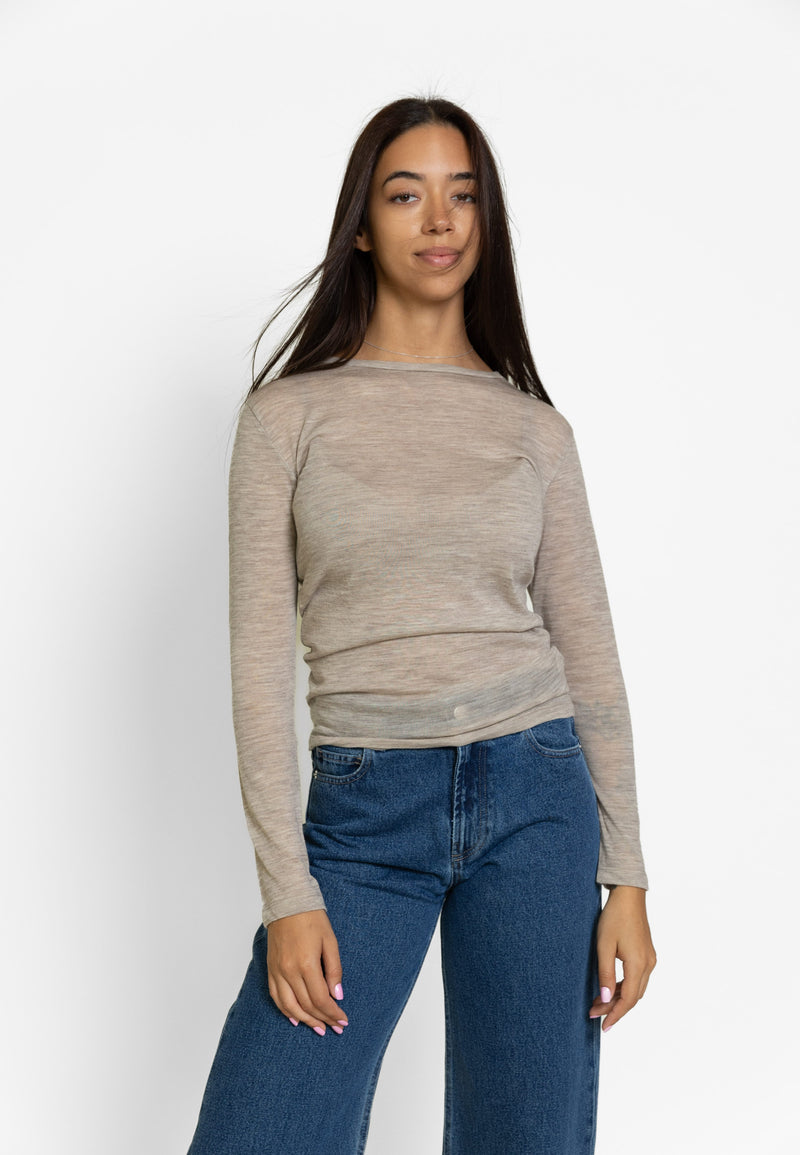 Cecile Top-Merino Wool