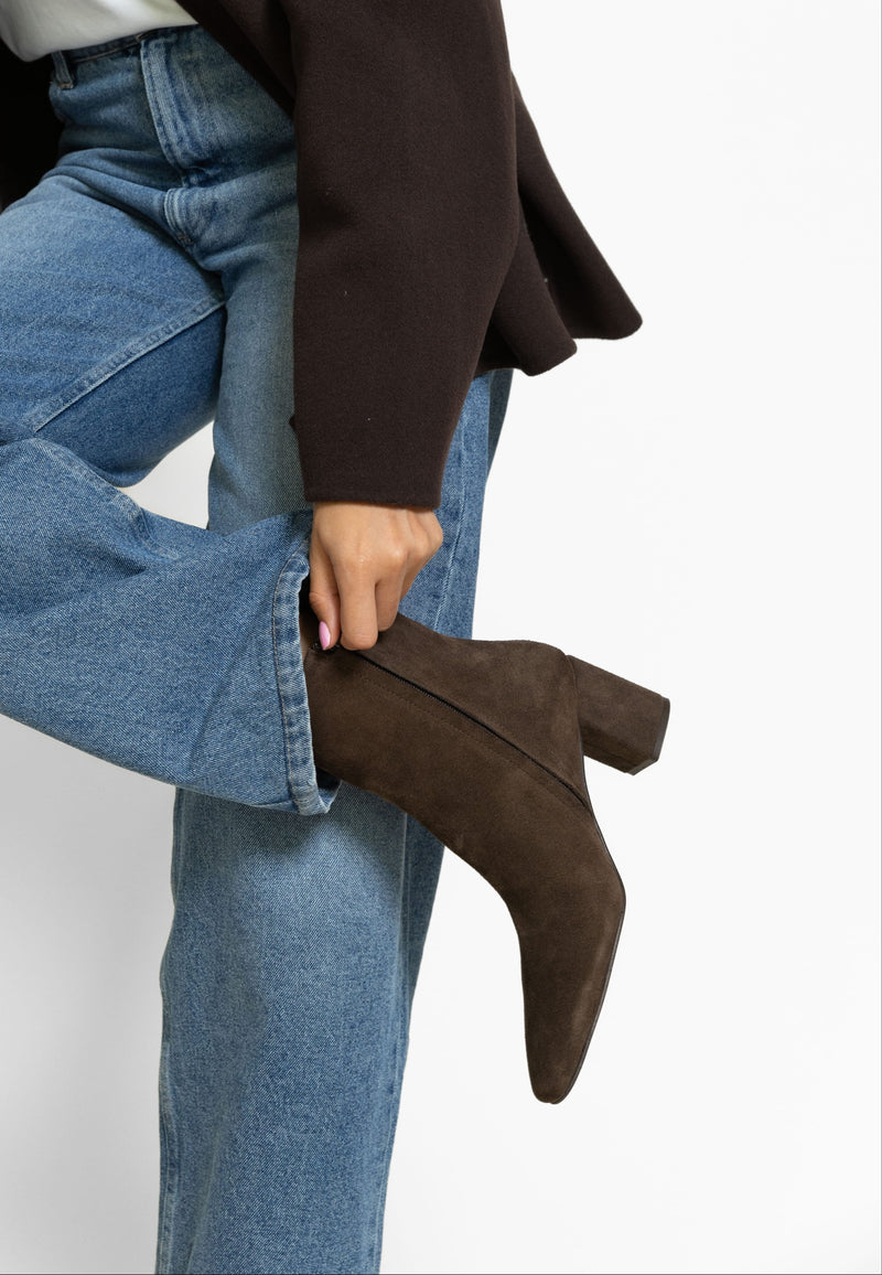 Mina Boot-Suede Leather