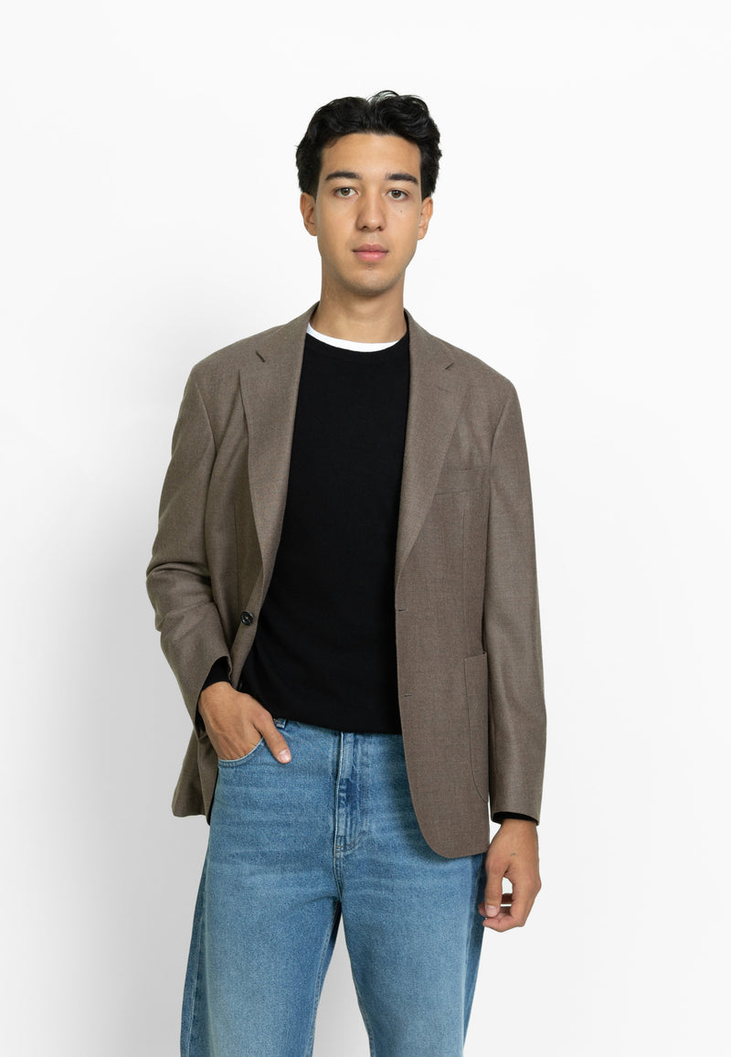 Joseph Blazer-Wool Flannel