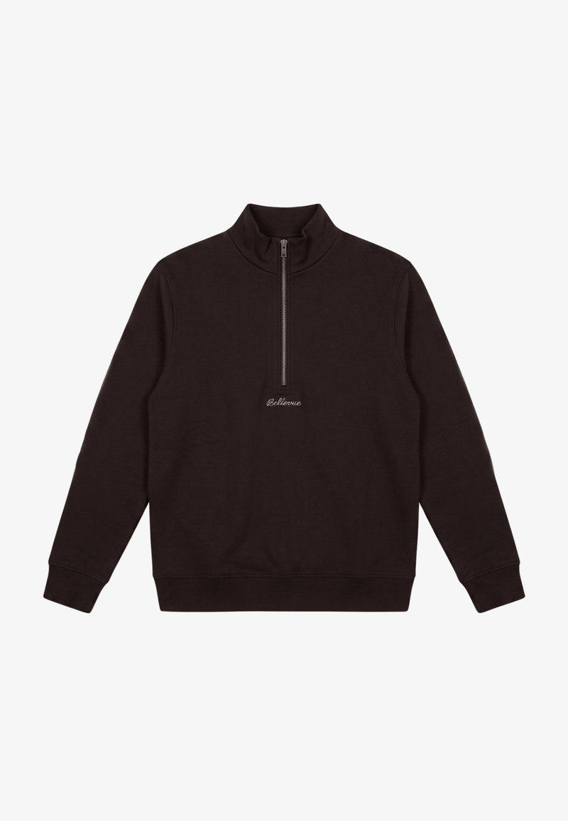 NZZ Bellevue x Solane Sweater Men - Dark Brown