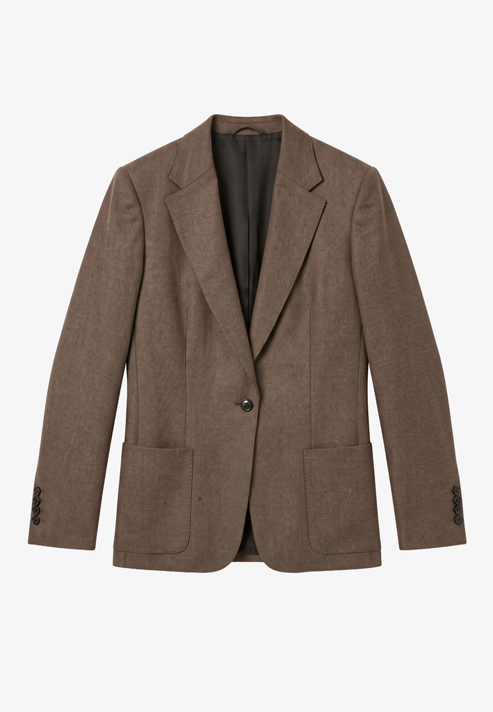 Celine Blazer-Wool Flannel
