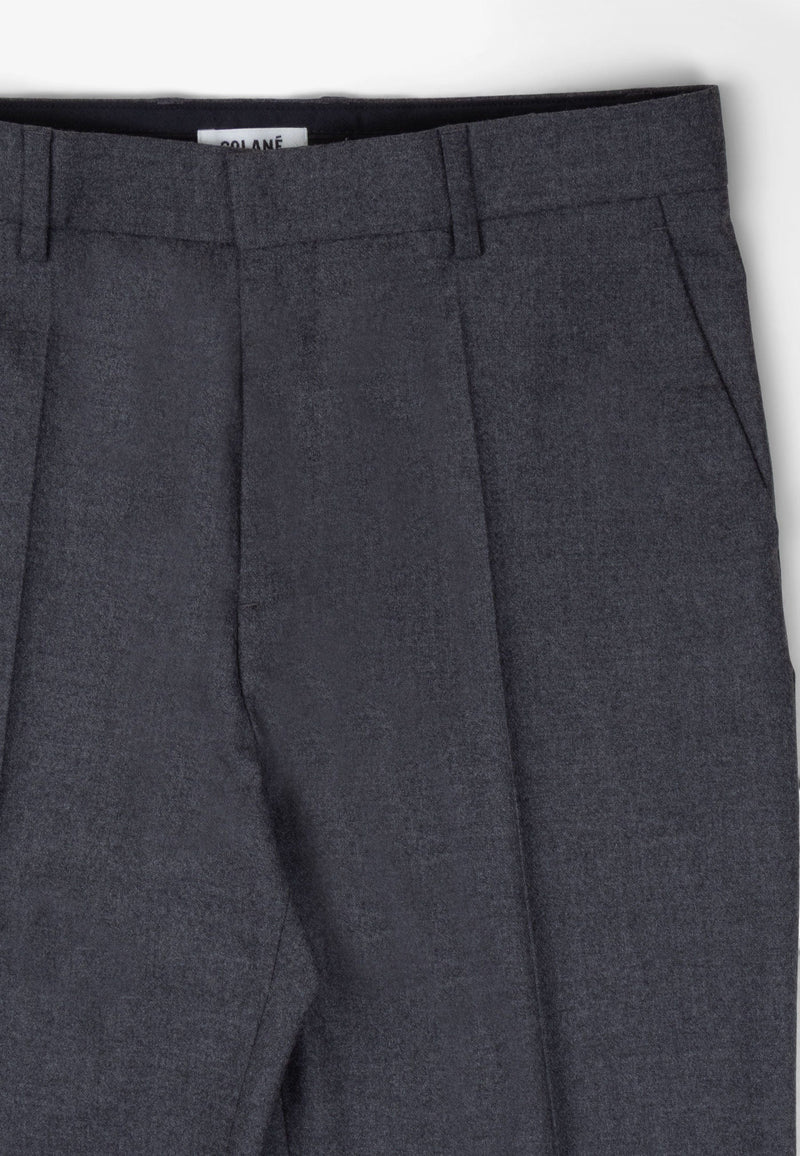 Kye Trousers-Wool Flannel