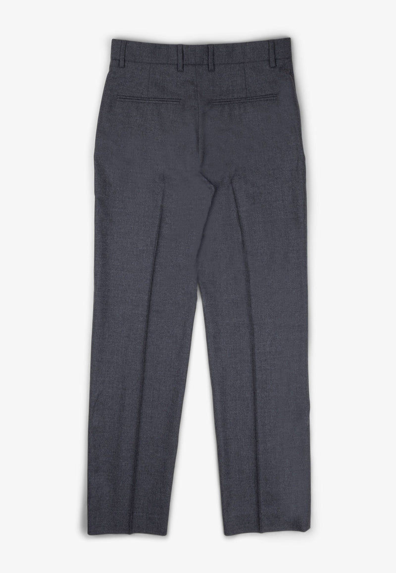 Kye Trousers-Wool Flannel