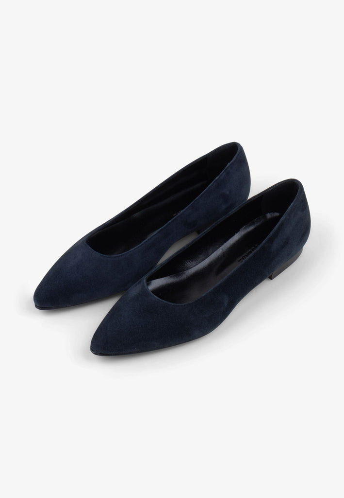 Dalia Shoes-Suede Leather