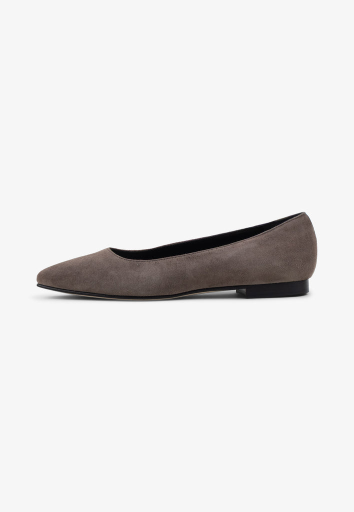 Dalia Shoes-Suede Leather