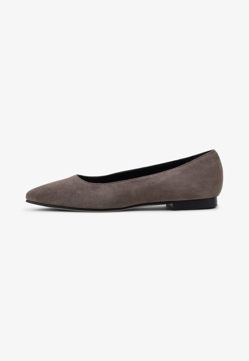 Dalia Shoes-Suede Leather