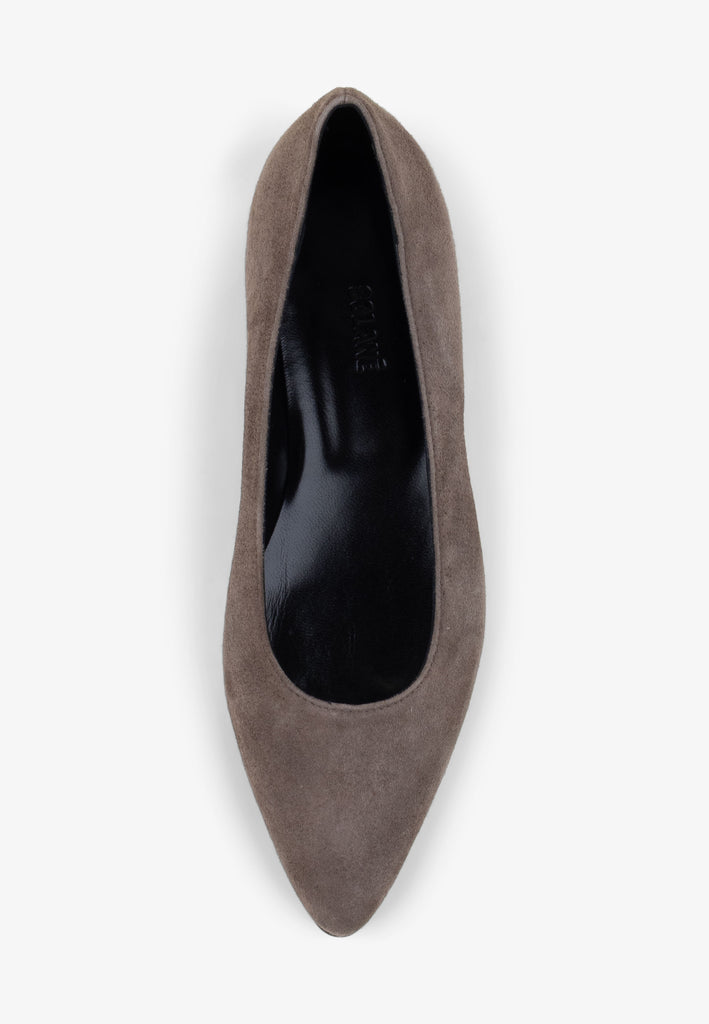 Dalia Shoes-Suede Leather