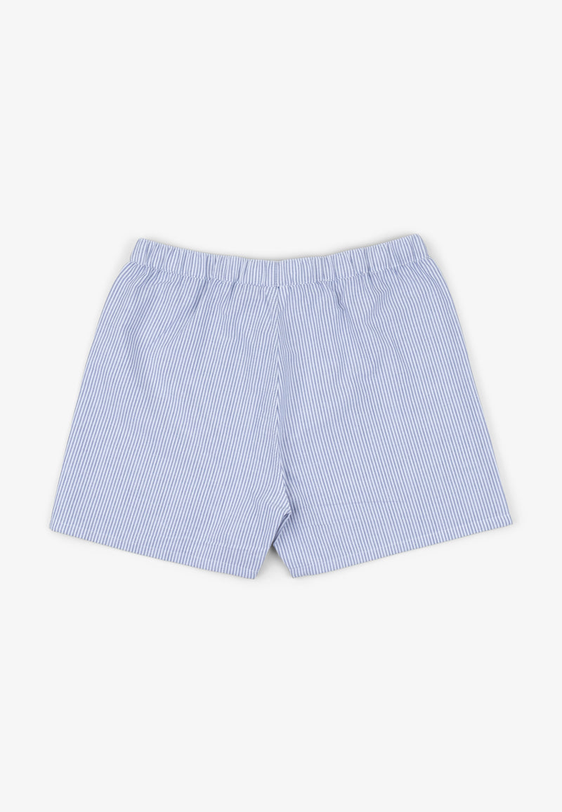 Lumi Shorts-Cotton Oxford