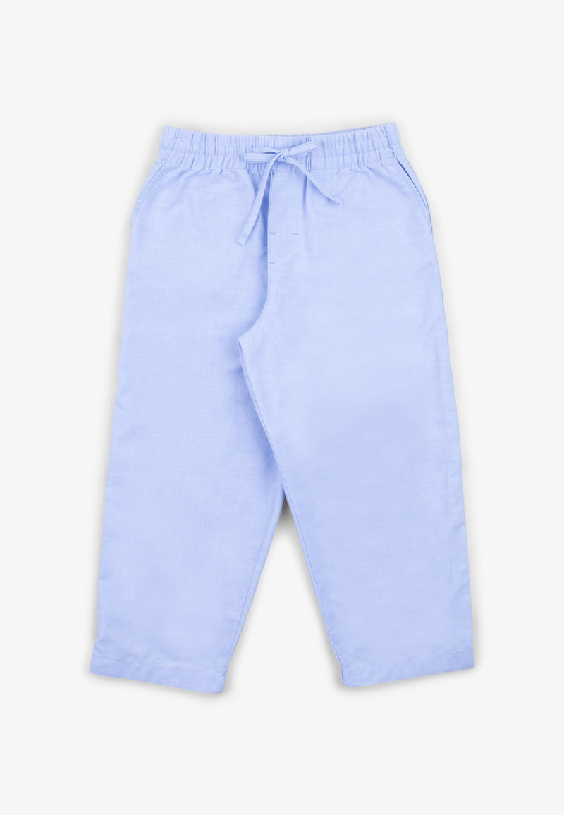 Esme Trousers-Cotton Oxford