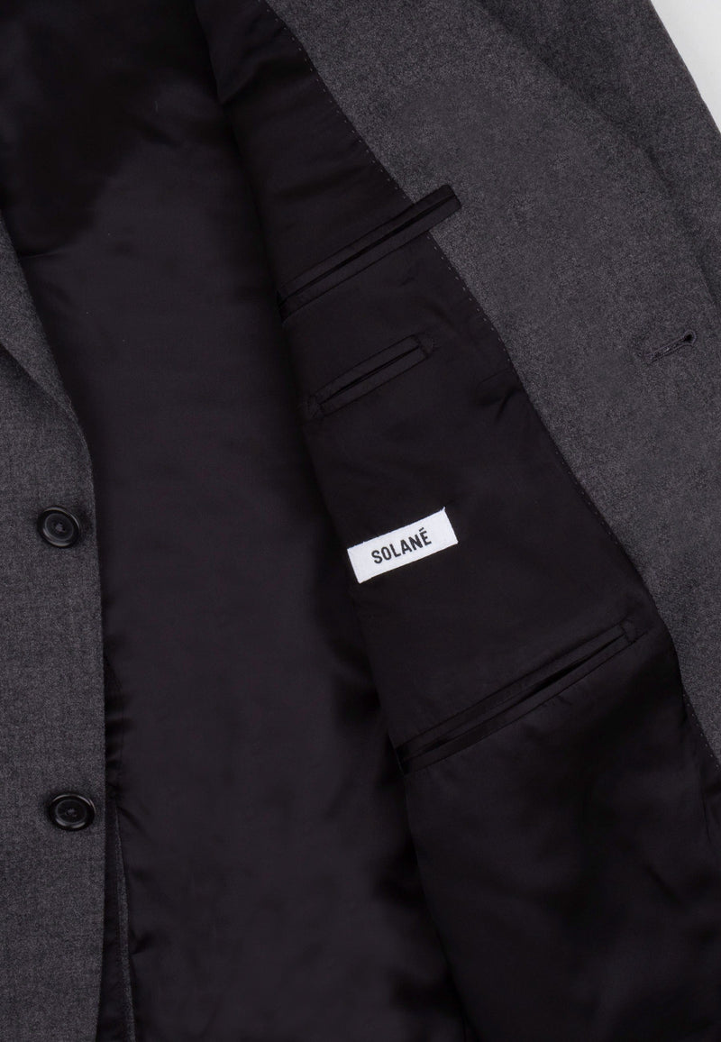 Ives Blazer-Wool Flannel