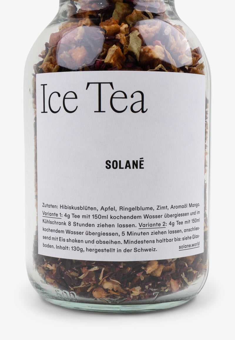 Ice Tea Glass Bottle