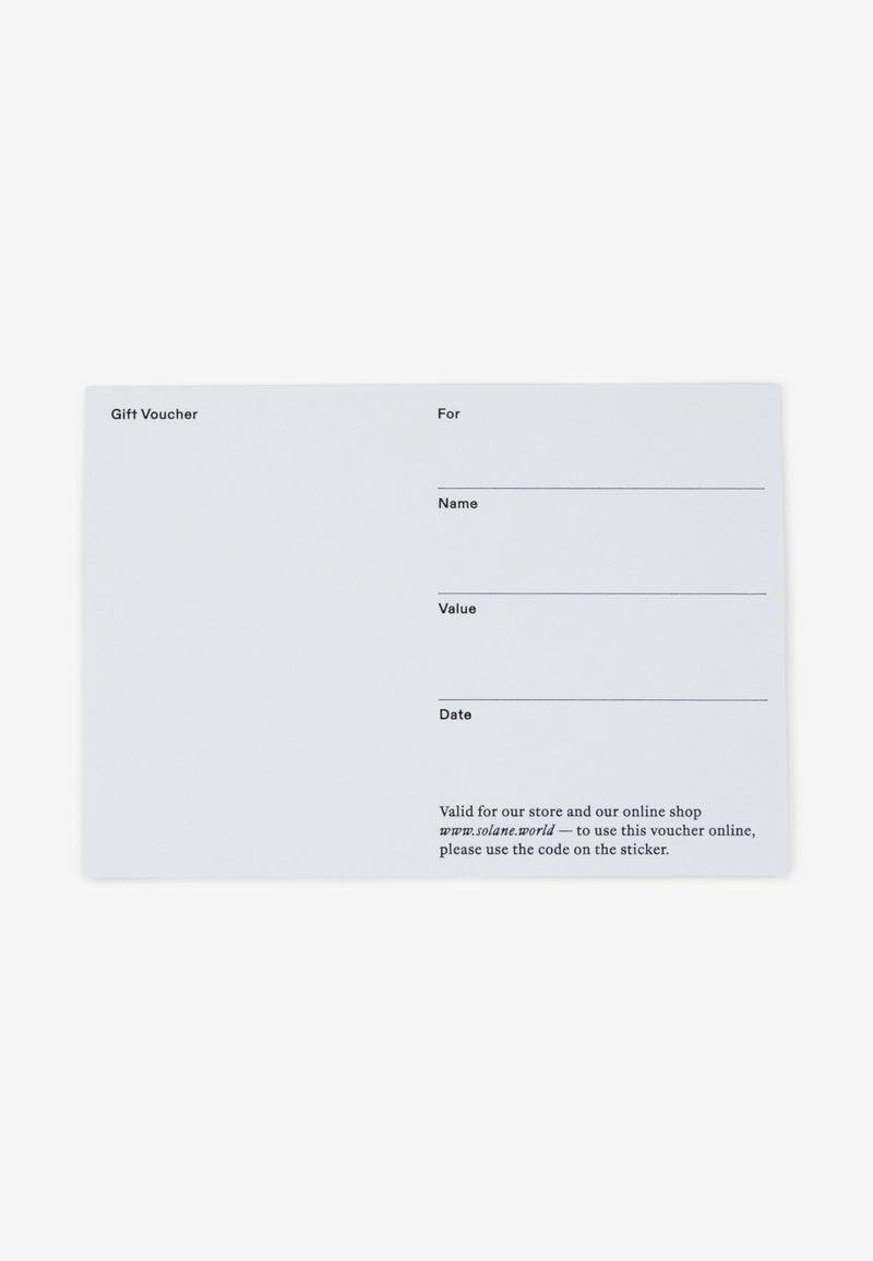 Gift Card Solané