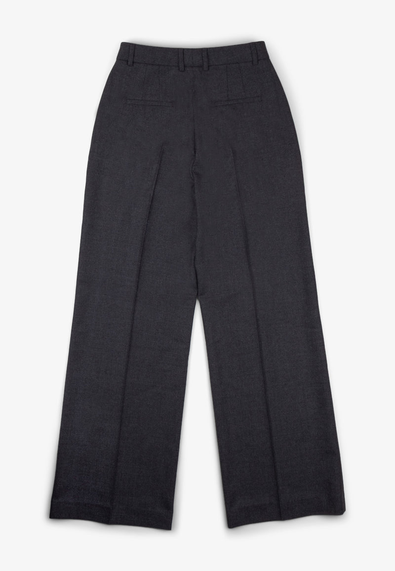 Suki Trousers-Wool Flannel
