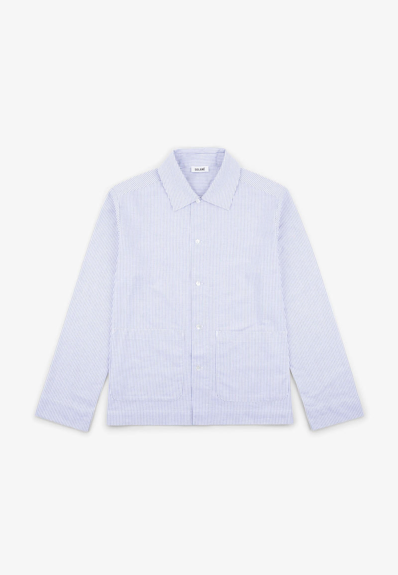 Ray Overshirt-Cotton Oxford