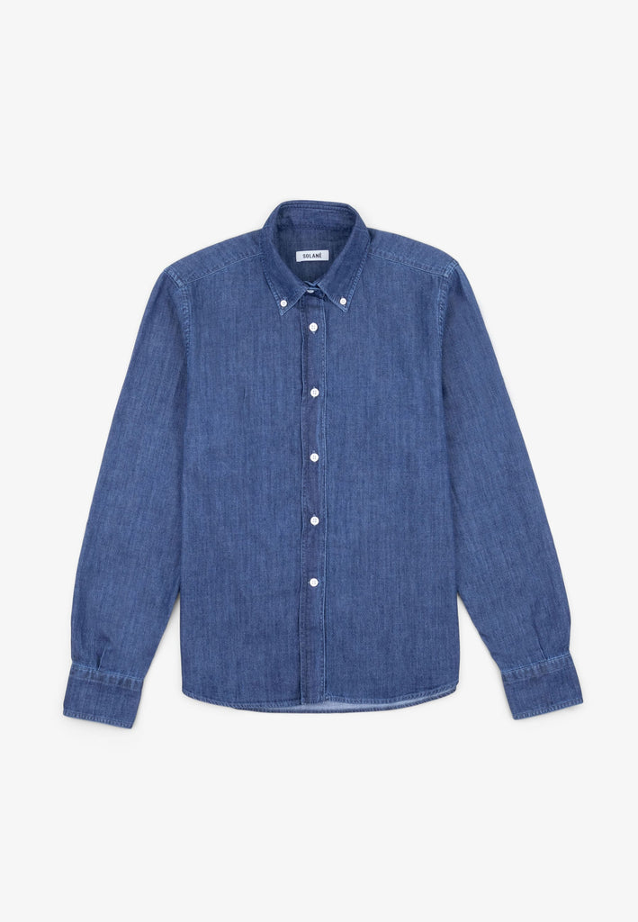 Leyla Shirt-Cotton Denim
