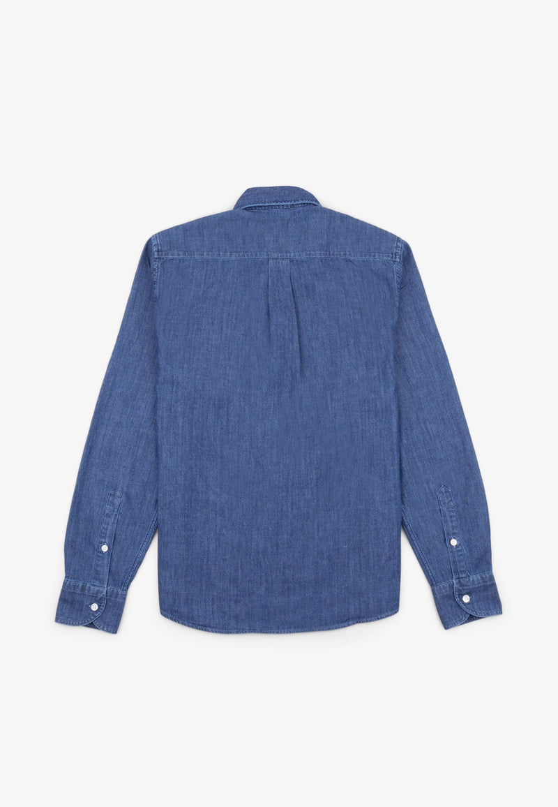 Leyla Shirt-Cotton Denim