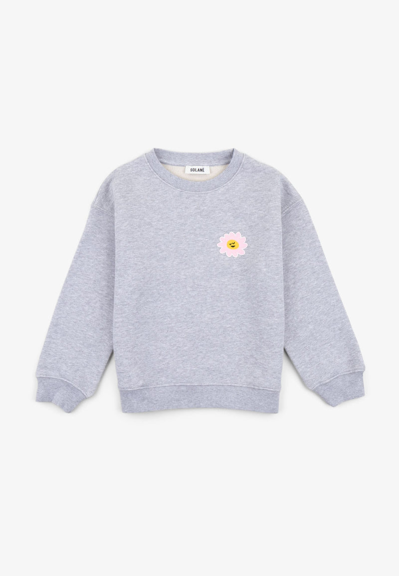 Anais Sweater Flower-Cotton Jersey