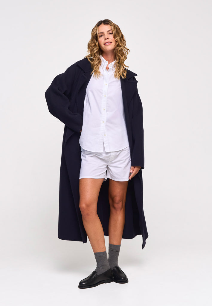 Lumi Shorts-Cotton Oxford