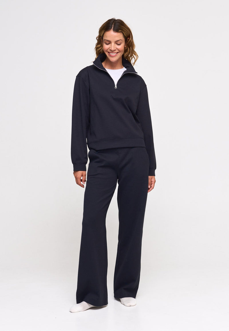 Leila Trousers-Cotton Jersey