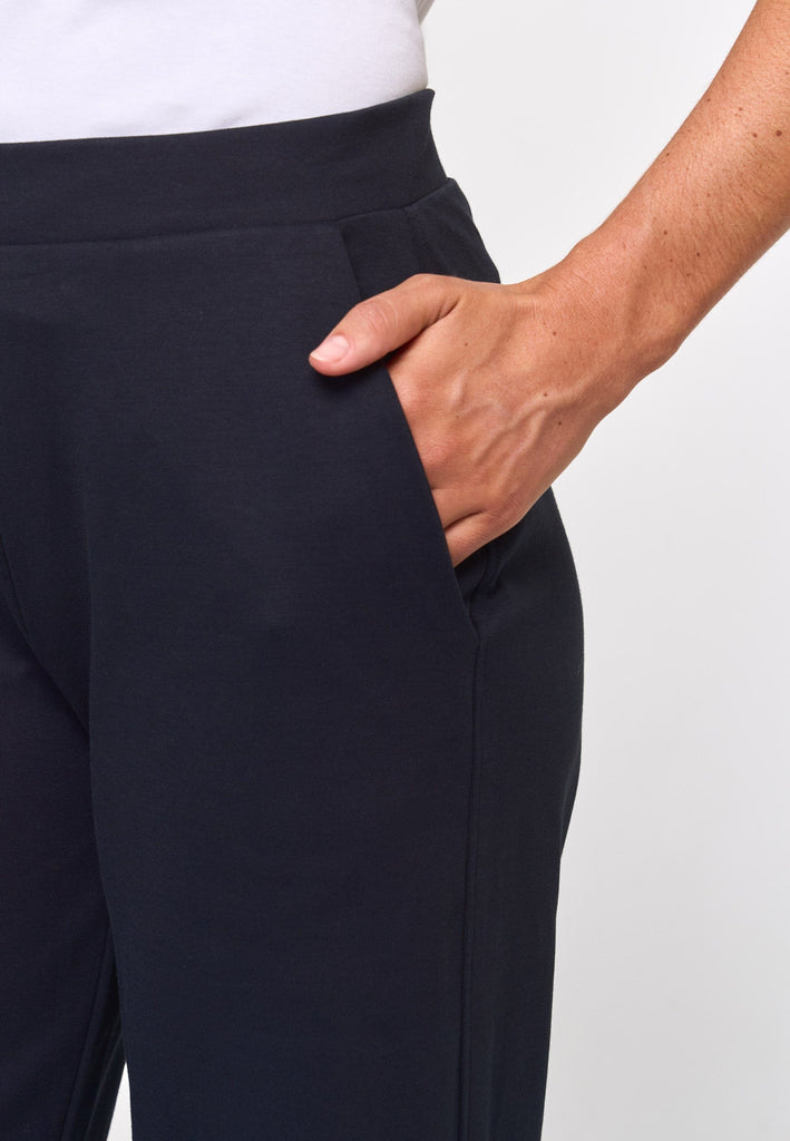Leila Trousers-Cotton Jersey