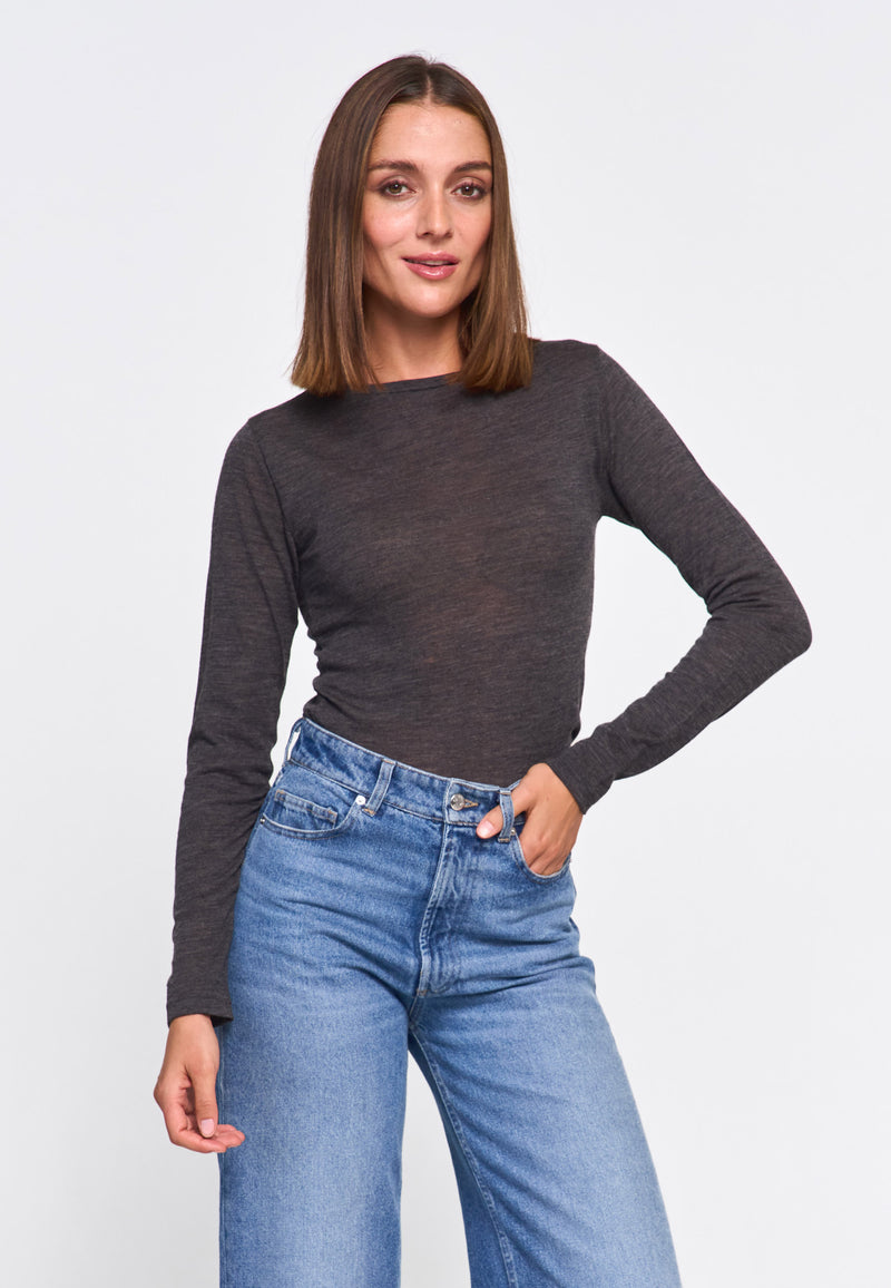 Cecile Top-Merino Wool