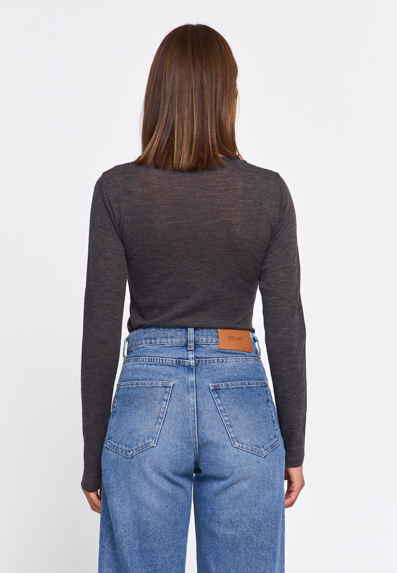 Cecile Top-Merino Wool