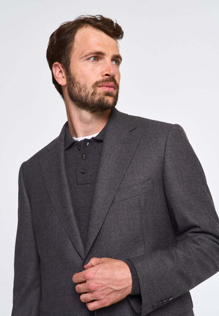 Ives Blazer-Wool Flannel