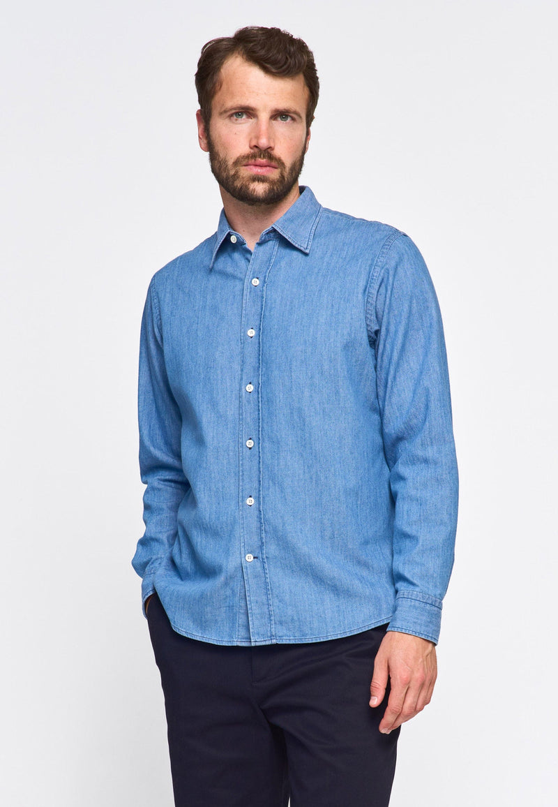 Bryson Shirt-Cotton Denim