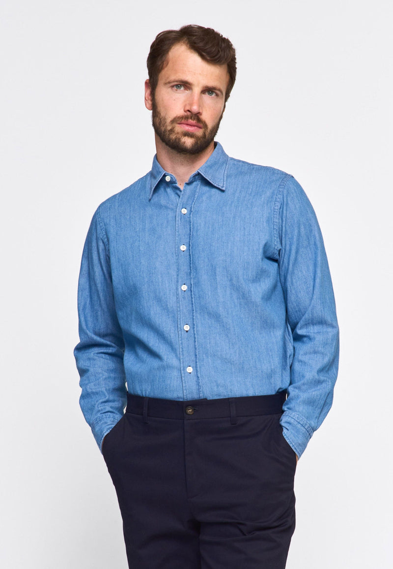 Bryson Shirt-Cotton Denim