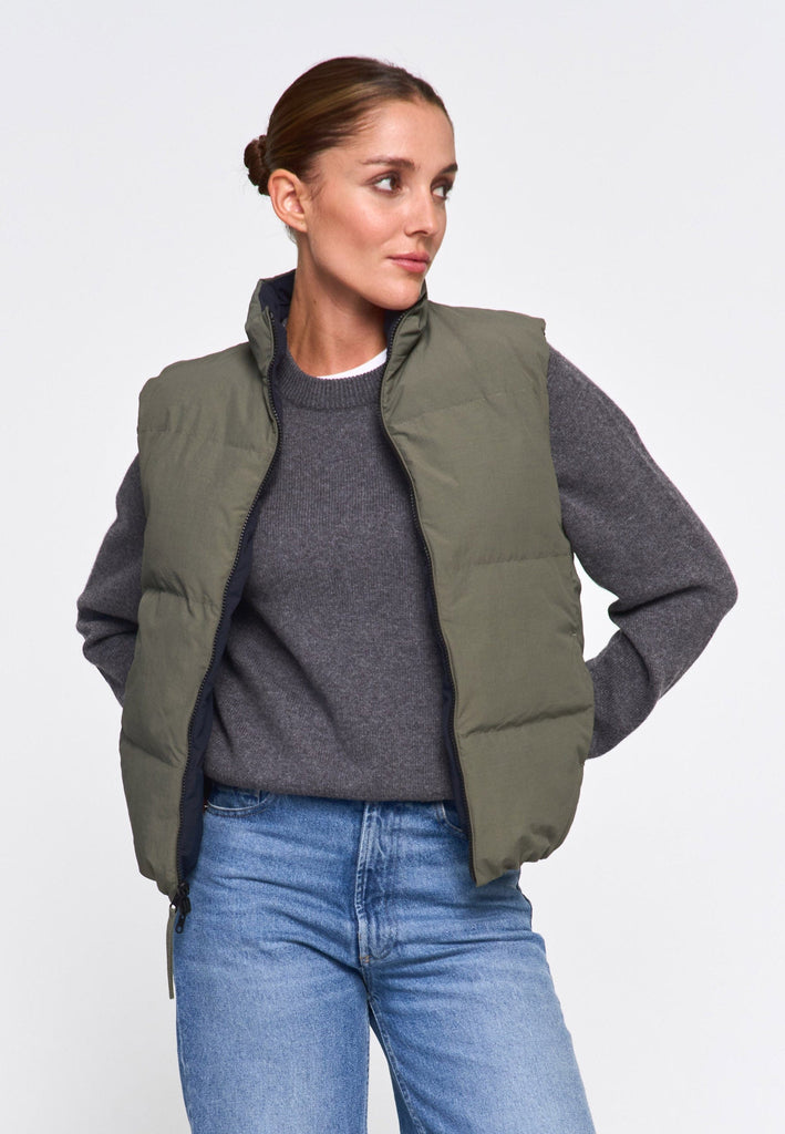 Khloé Vest-Recycled Polyamide