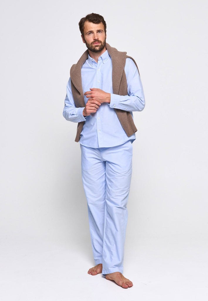 Holm Trousers-Cotton Oxford