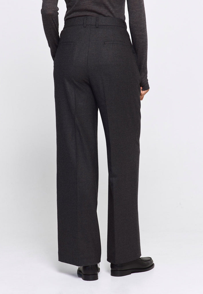 Suki Trousers-Wool Flannel