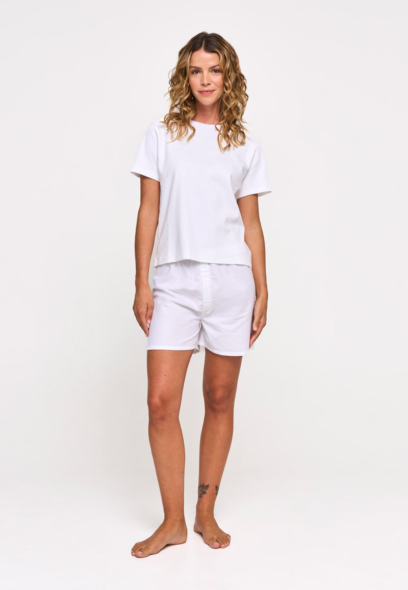 Lumi Shorts-Cotton Oxford