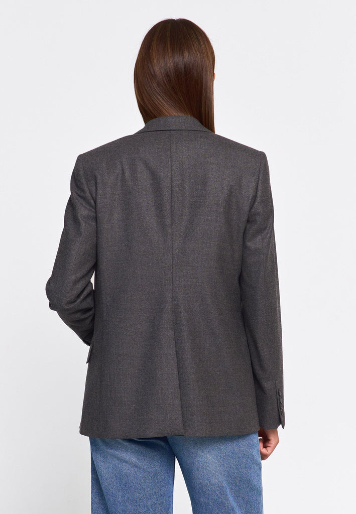 Chloé Blazer-Wool Flannel