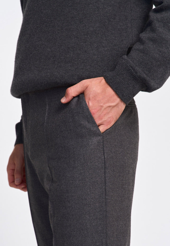 Kye Trousers-Wool Flannel