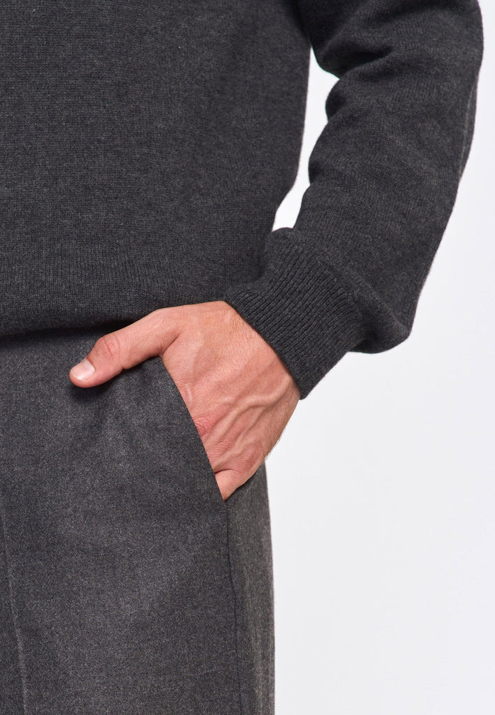 Kye Trousers-Wool Flannel